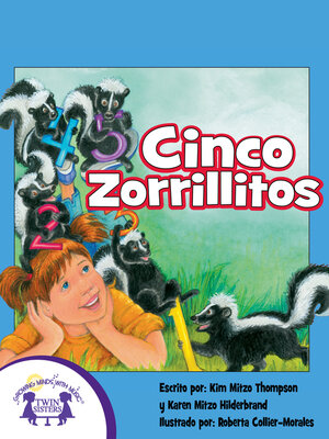 cover image of Cinco Zorrillitos